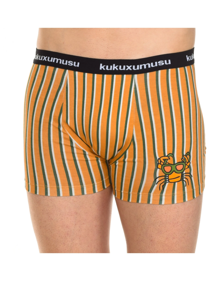 Kukuxumusu - Boxers de Homem Laranja