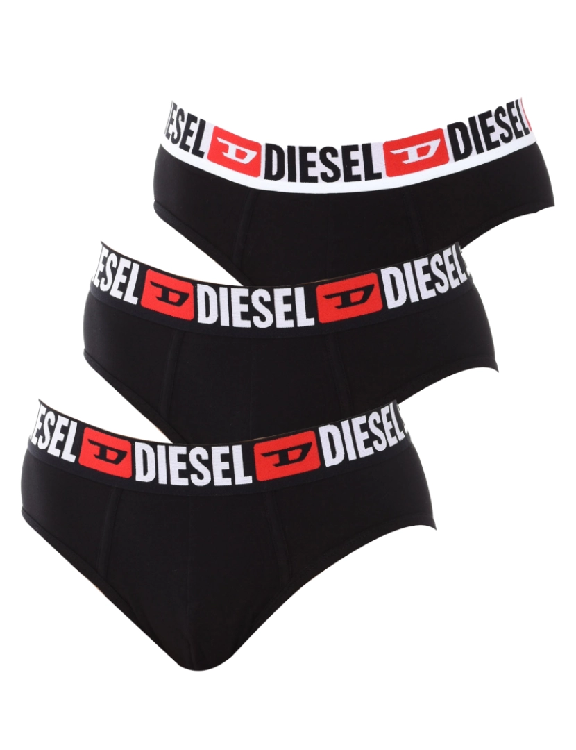 Diesel - Pack-3 Slips Algodão Stretch 00SH05-0DDAI homem