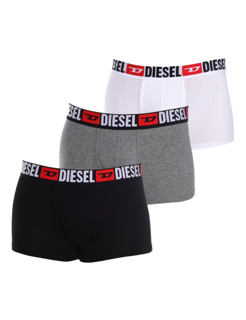 Diesel - Pack-3 Boxers de tecido respirável com frente anatômica 00ST3V-0DDAI masculino
