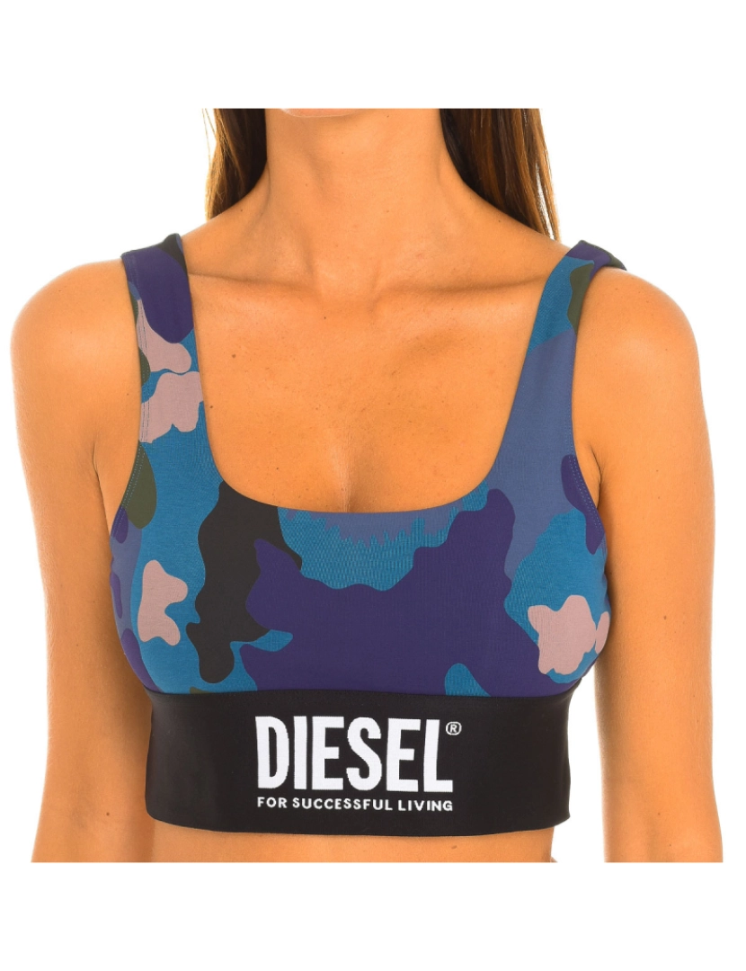 Diesel - Soutien desportivas feminino de algodão sem fio A03061-0AEAS
