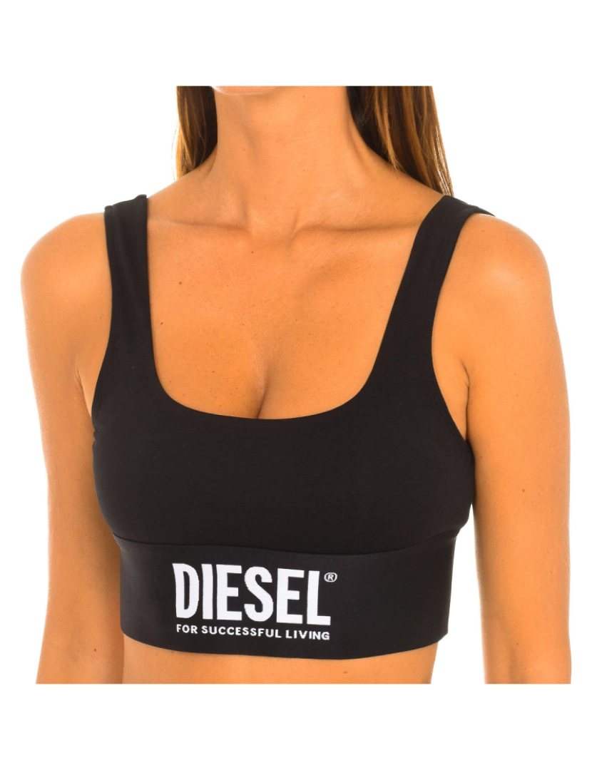 Diesel - Soutien desportivas feminino de algodão sem fio A03061-0DCAI