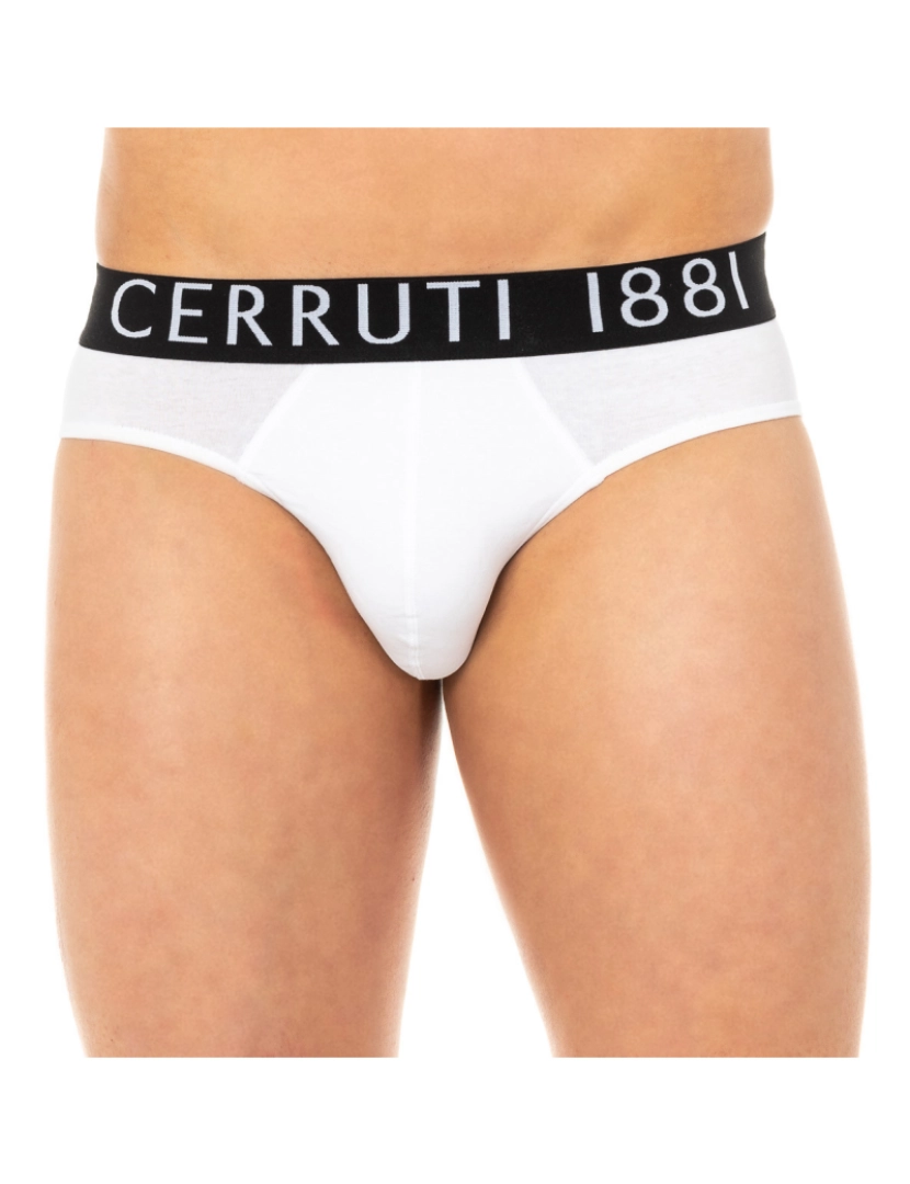 imagem de Cueca Slip Masculina em tecido respirável e frente anatômica 109-0024451