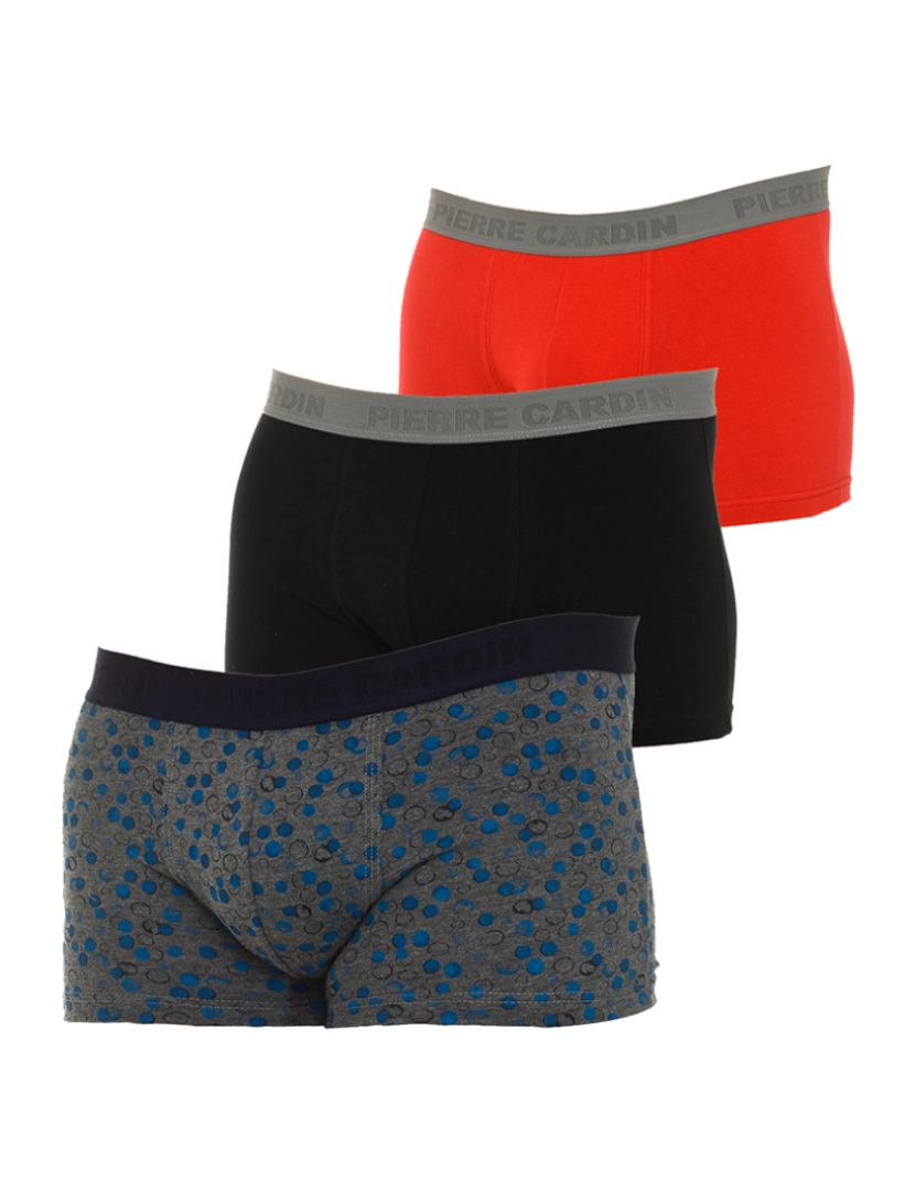 Pierre Cardin  - Pack de 3 Boxers de Homem Multicolorido