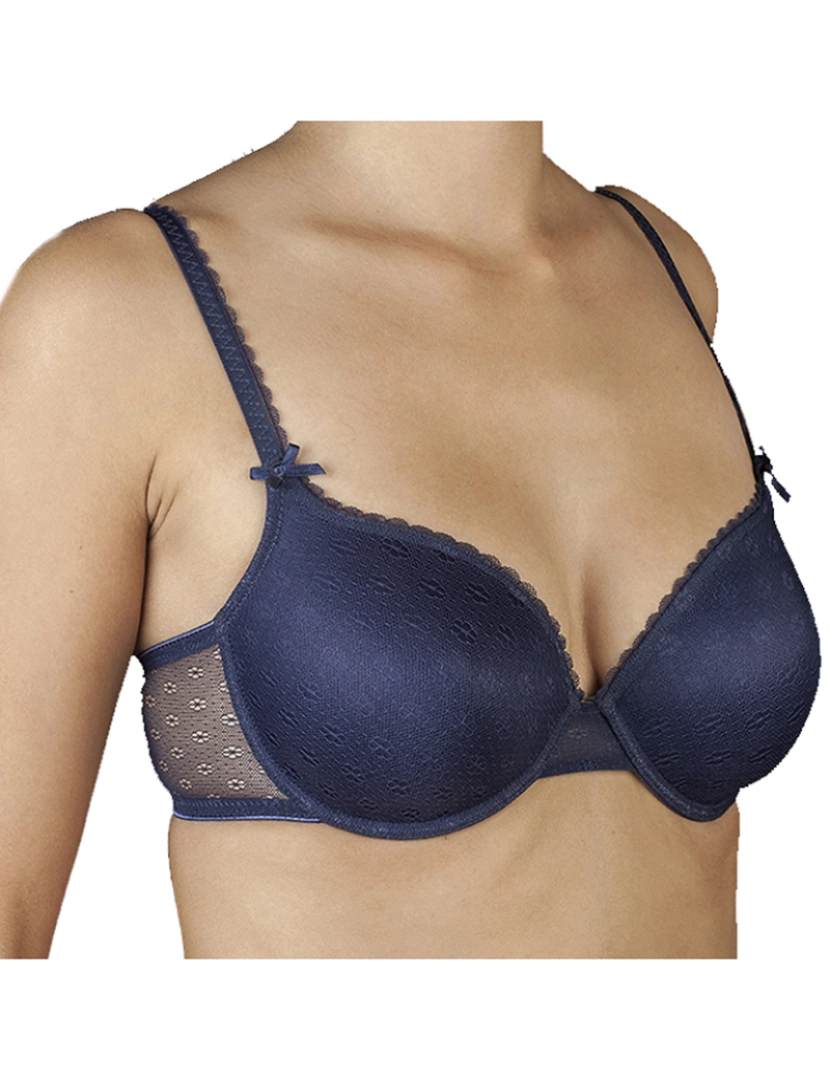 Selene - Soutien feminino com aros e bojo modelo Margari 124180389. Oferece sustentação conforto e realce natural. 100 Copa C