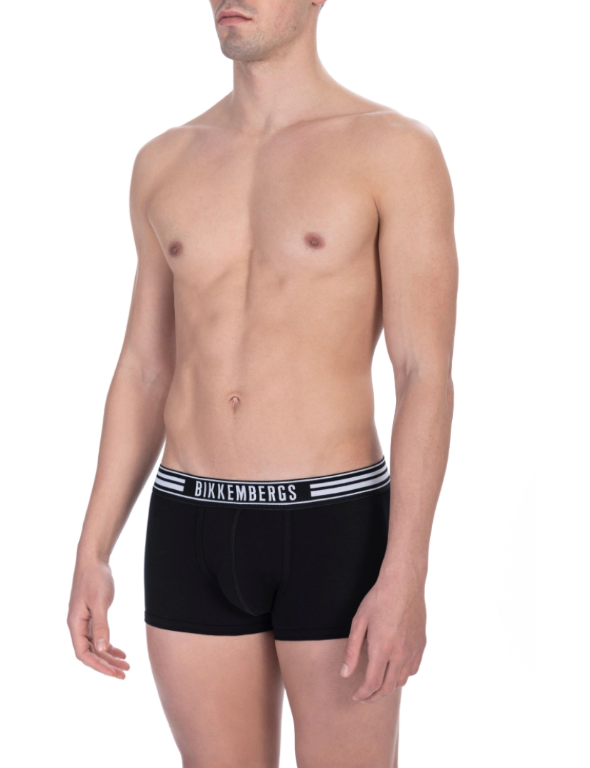 Bikkembergs underwear - Pack 2 Boxers Fashion às riscas