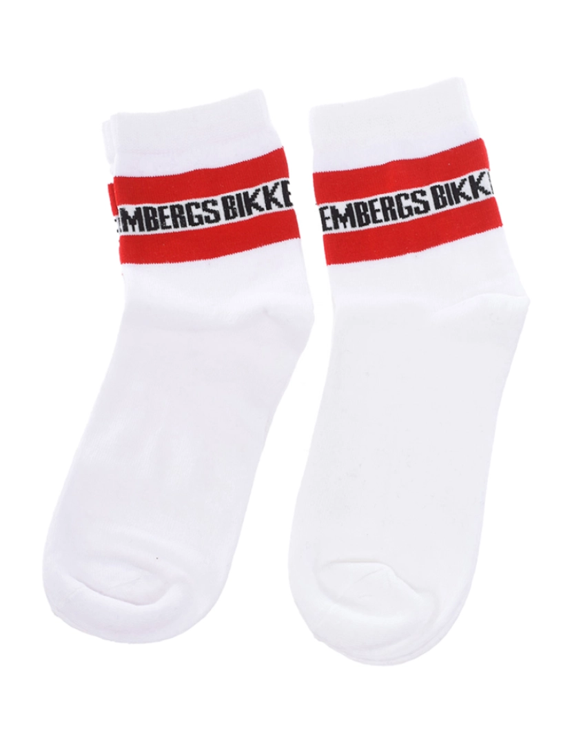 Bikkembergs underwear - Pack-2 Quarter Meias Mid-Rise Masculino