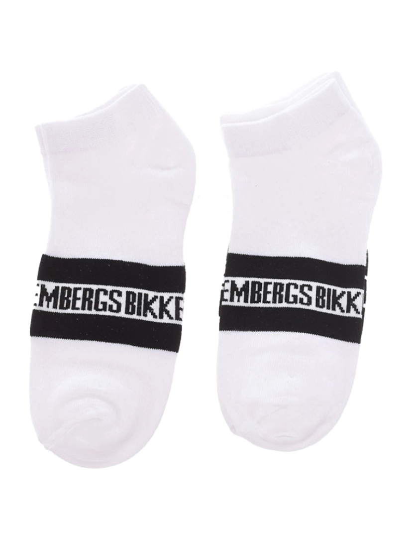 Bikkembergs underwear - Pack-2 Meias Curtas Invisíveis Masculino