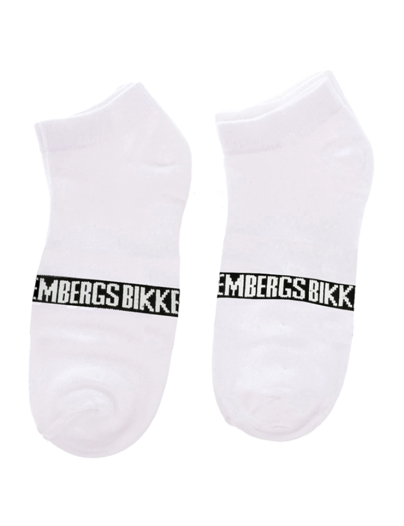 Bikkembergs underwear - Pack-3 Meias Curtas Invisíveis Masculino