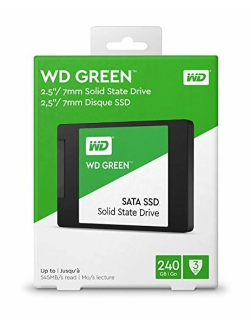 imagem de Disco Duro Western Digital GREEN SATA III 2,5" SSD3