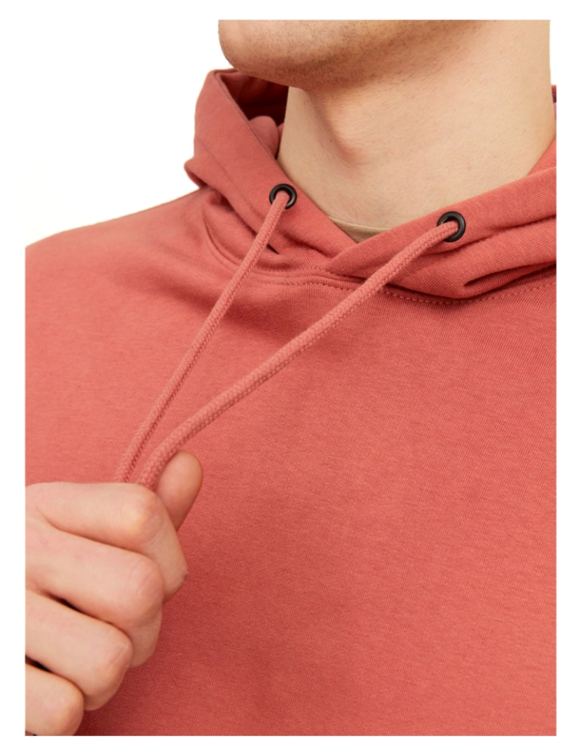 imagem de Jack & Jones Star Basic Sweat Hood  Vermelho3