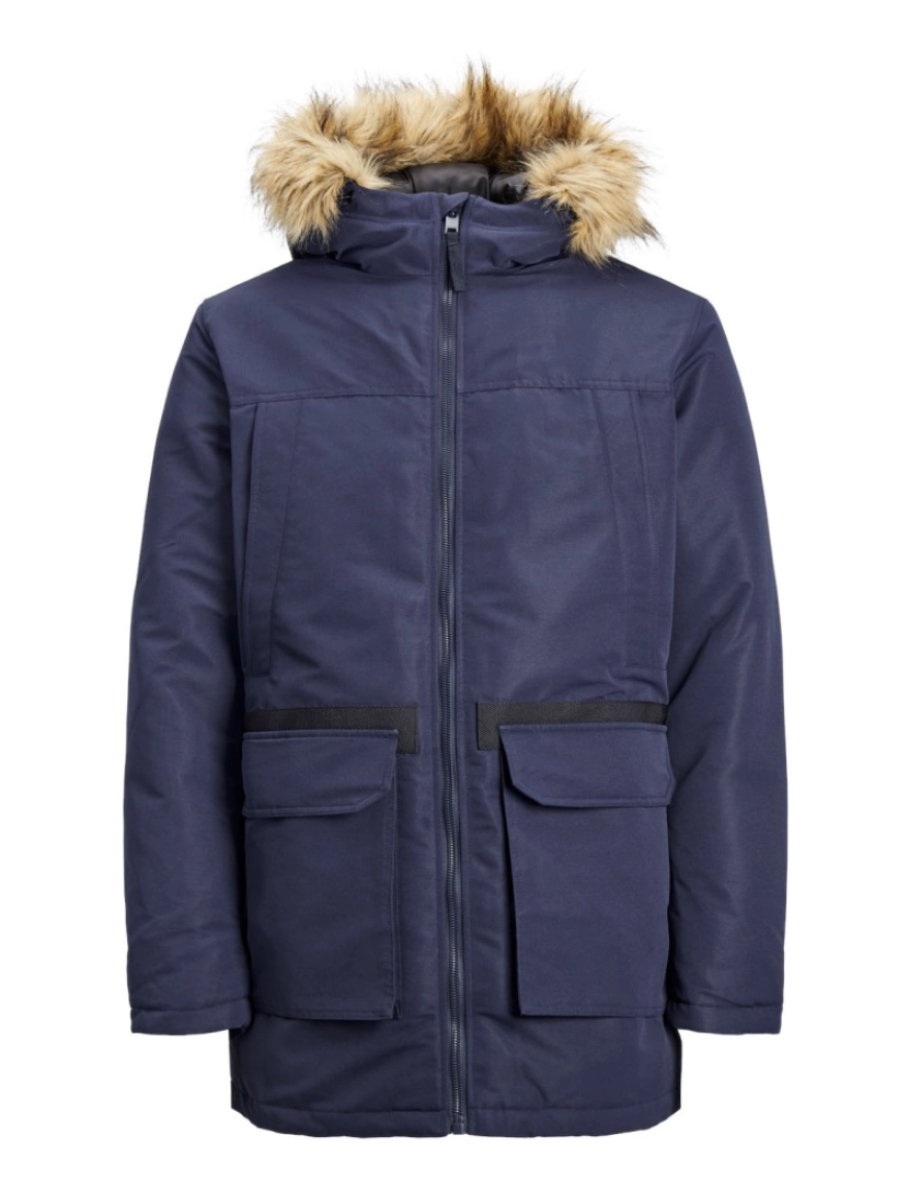 Jack & Jones - Jack & Jones Wing Parka Azul