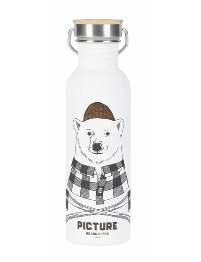 Picture - Garrafa de água Picture Hampton  750 ml Branco Madeira