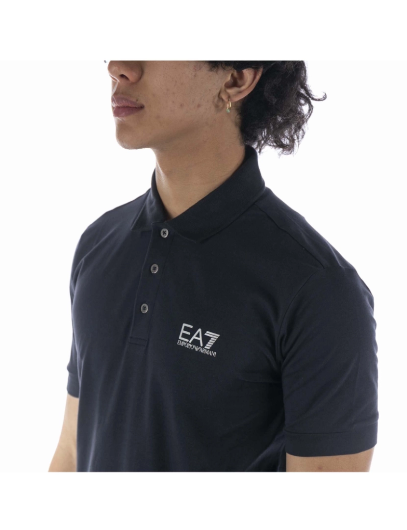 imagem de T-Shirt Emporio Armani 7 Polo Azul4