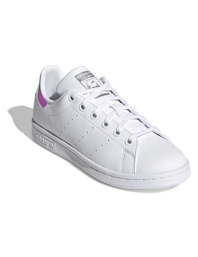 imagem de Tênis Adidas Original Stan Smith J Ftwrwhi Ftwr Branco/Ftwr Branco/Prata Met.3