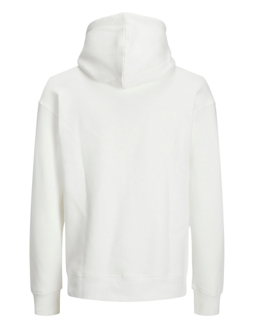 imagem de Jack & Jones JJestar Basic Sweat Hood  Branco3