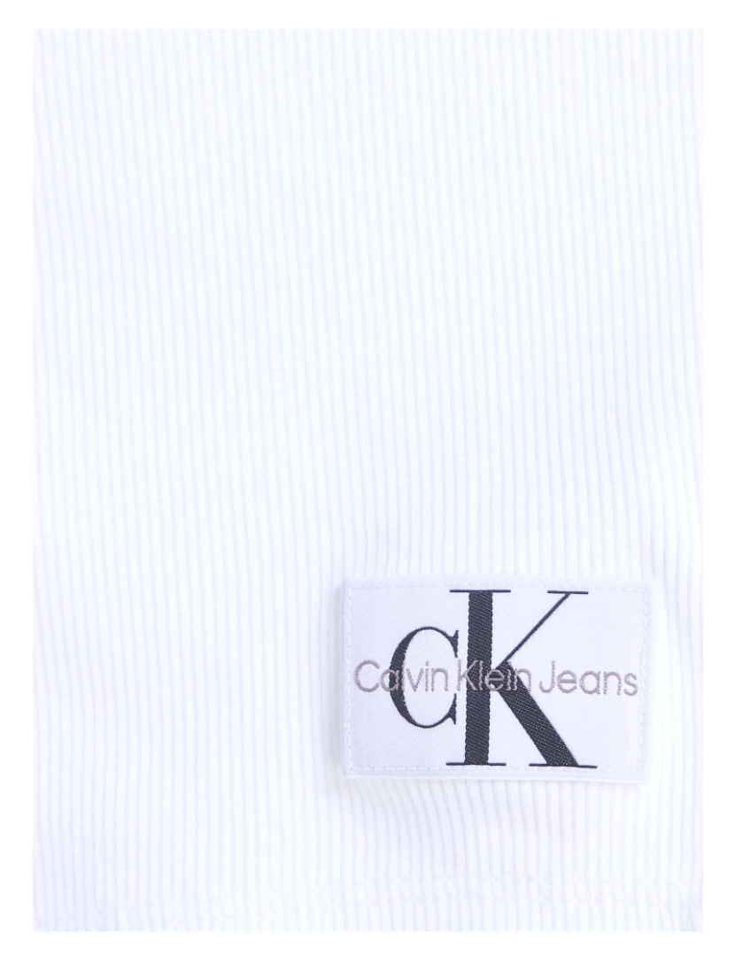 imagem de T-Shirt Ck Jeans Tecido Label Rib Ls C5