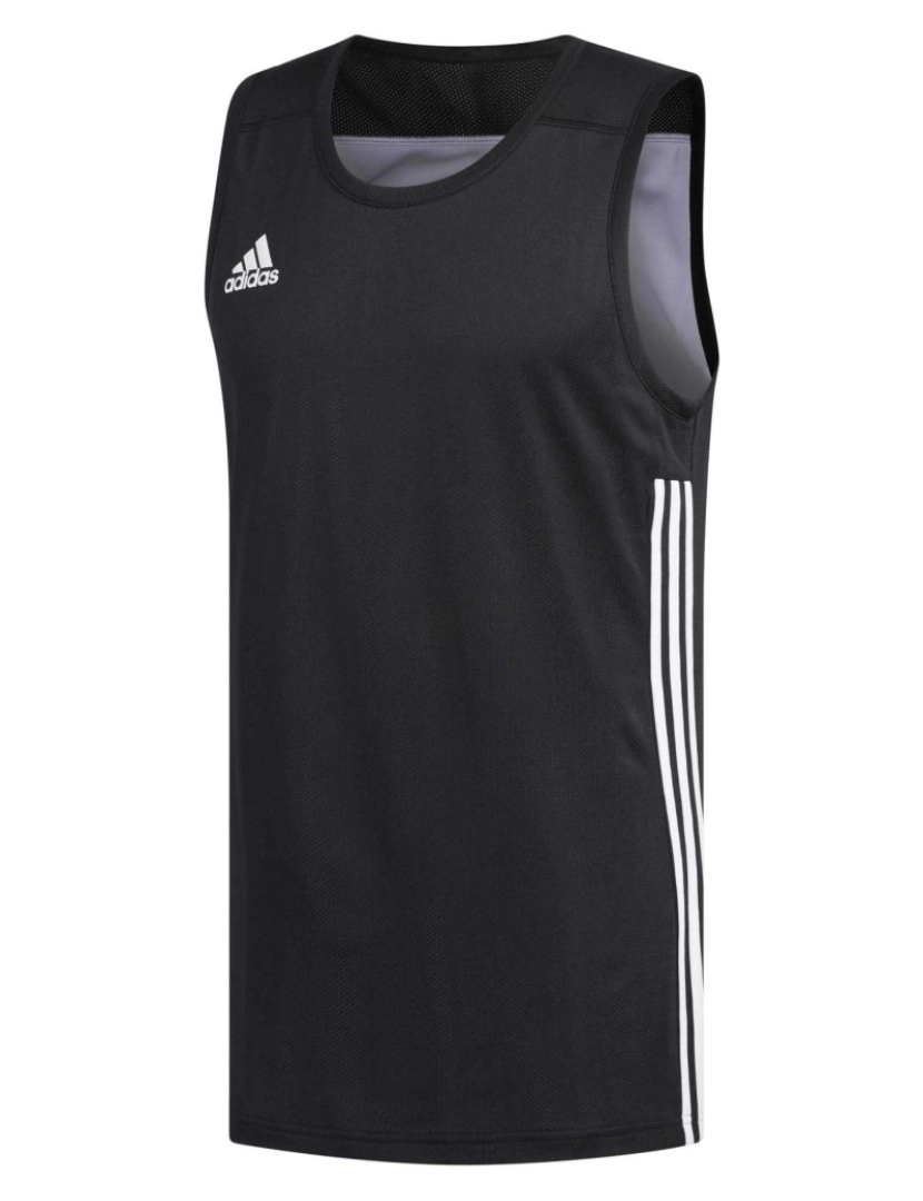 Adidas Sport - Adidas Sport 3G Spee Rev Jrs Camiseta Preta/Wh