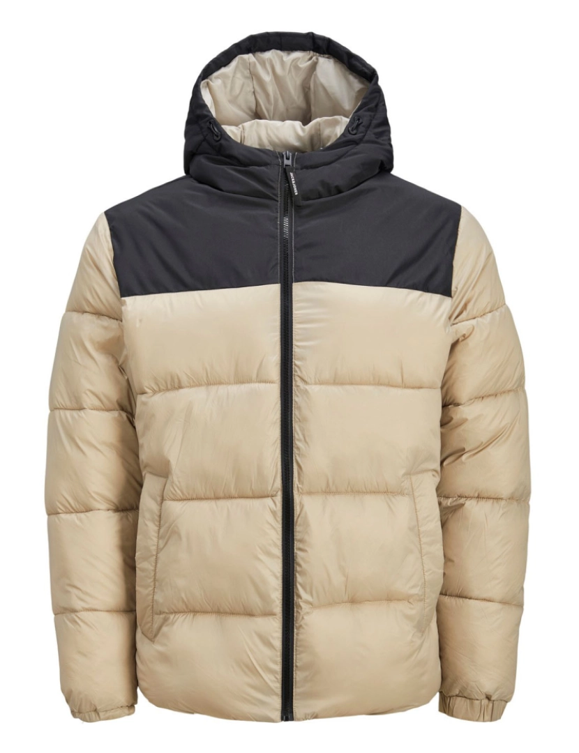 imagem de Jack & Jones Toby Puffer Hood Bege1