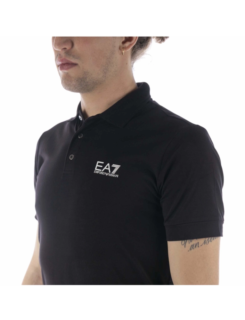 imagem de Camisa Polo Preta Emporio Armani4