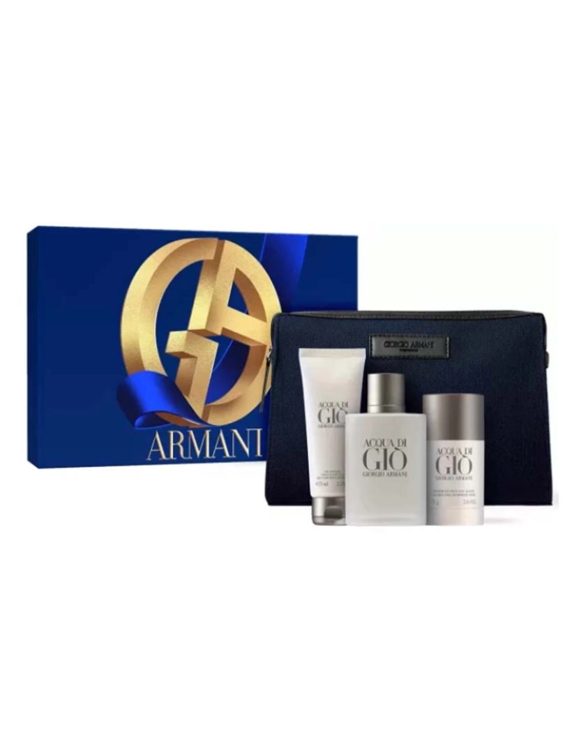 Armani - Set Acqua Di Gio Homme Edt 100Ml + Deo 75Ml+Gel 75Ml