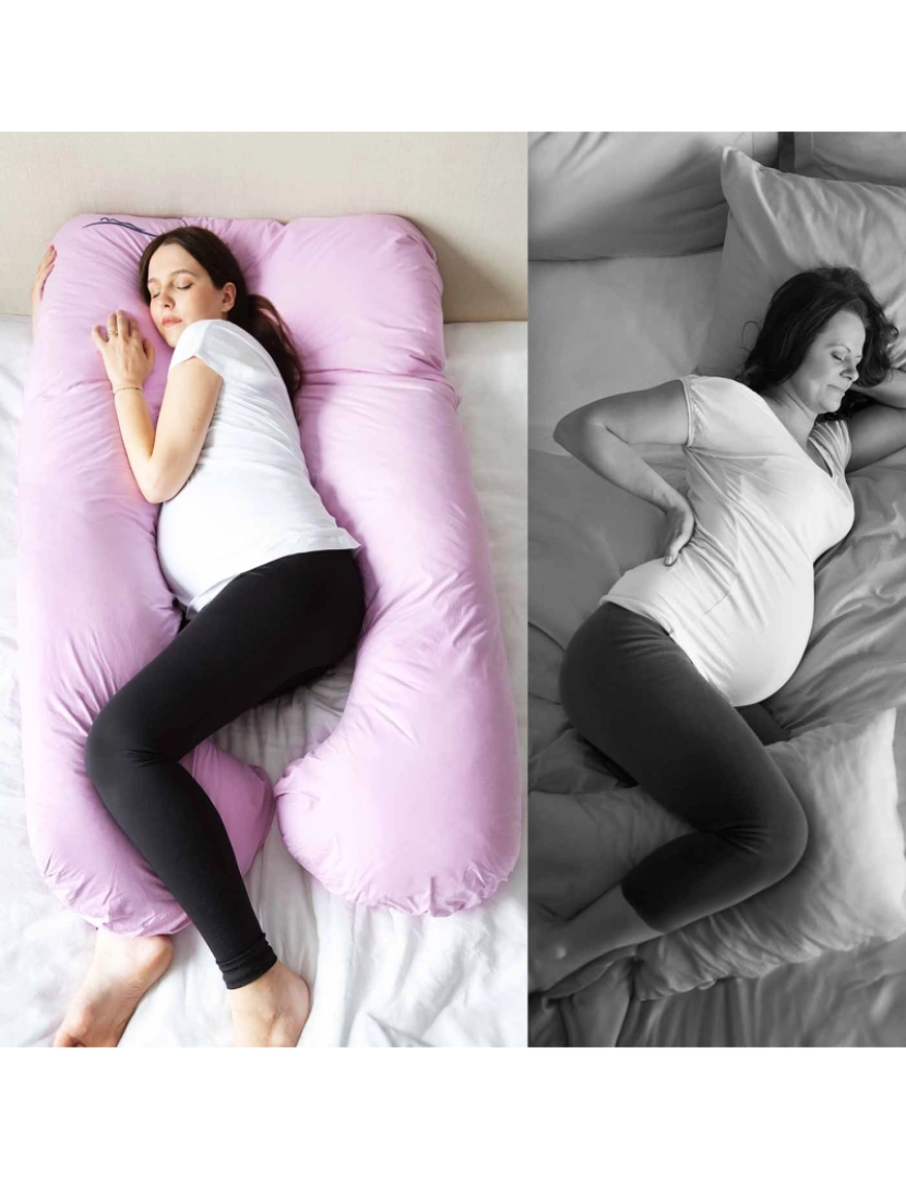 imagem de Travesseiro conforto para mulheres grávidas3
