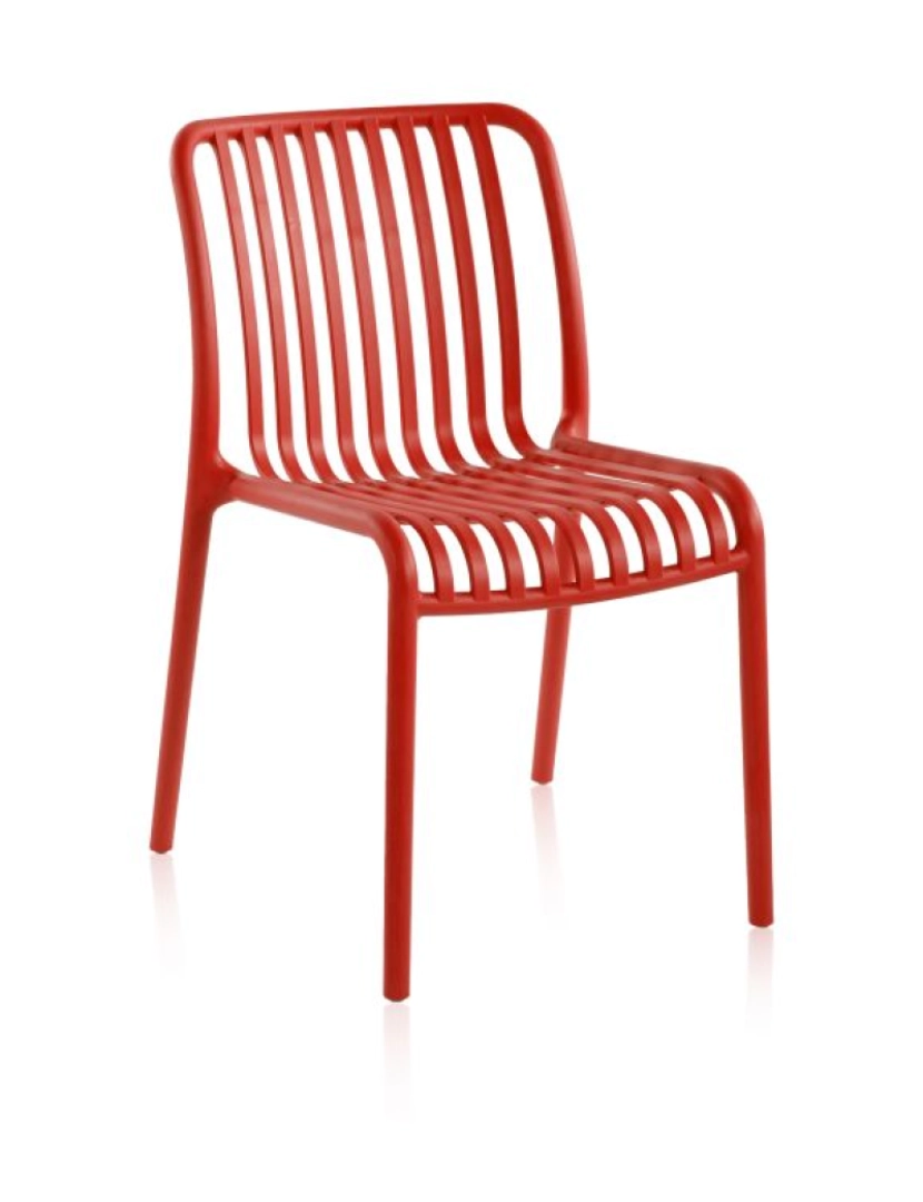 imagem de Pack 4 sillas Jaime Carmesí 58 x 80 x cm3