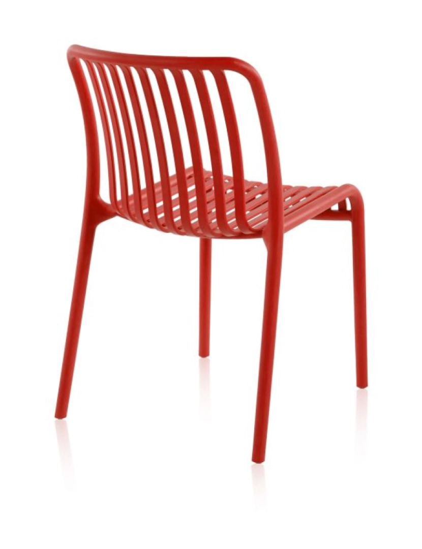 imagem de Pack 4 sillas Jaime Carmesí 58 x 80 x cm4