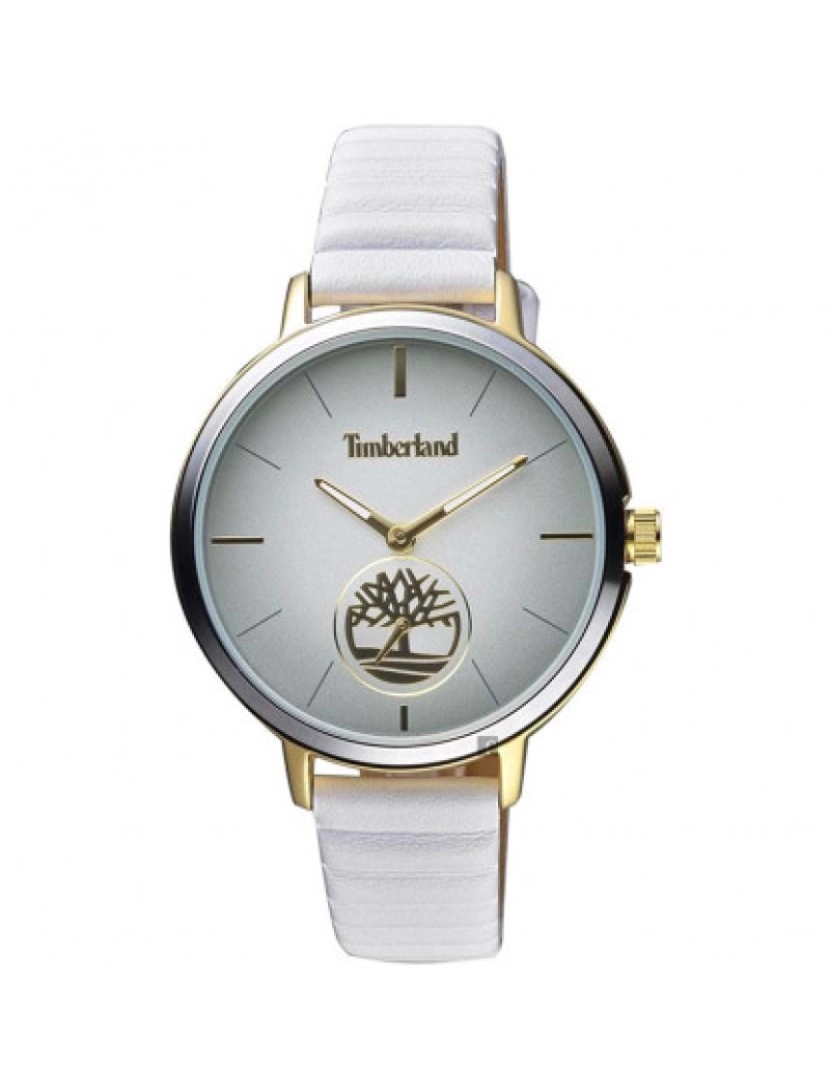 Timberland - Relógio Senhora Branco e Dourado