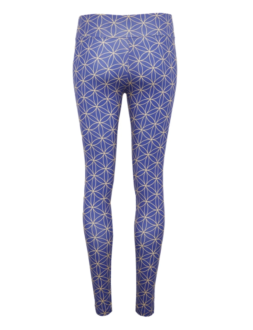 Karma Yoga Shop - Legging de flores de algodão orgânico