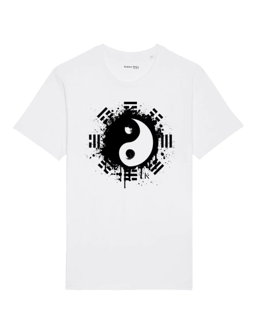 Karma Yoga Shop - T-shirt de algodão orgânico Tao