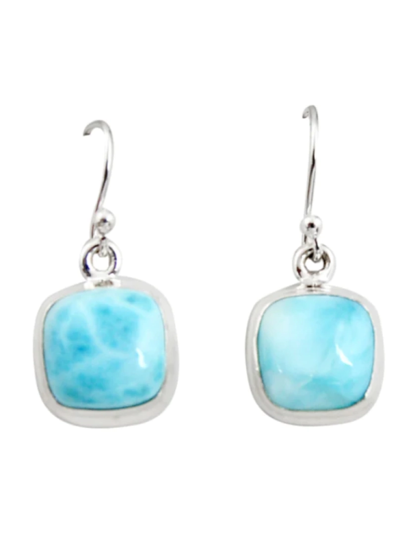 Karma Yoga Shop - Larimar e prata 925 Brincos