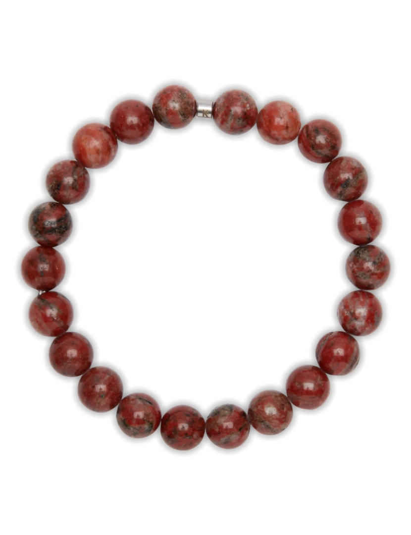 imagem de Pulseira de Energia Jasper Vermelho3