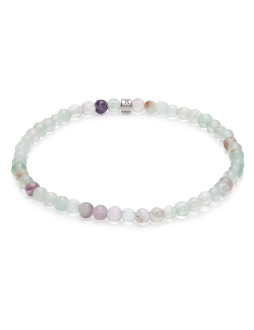 Karma Yoga Shop - Mini pulseira de energia em Fluorite Arc-En-Ciel