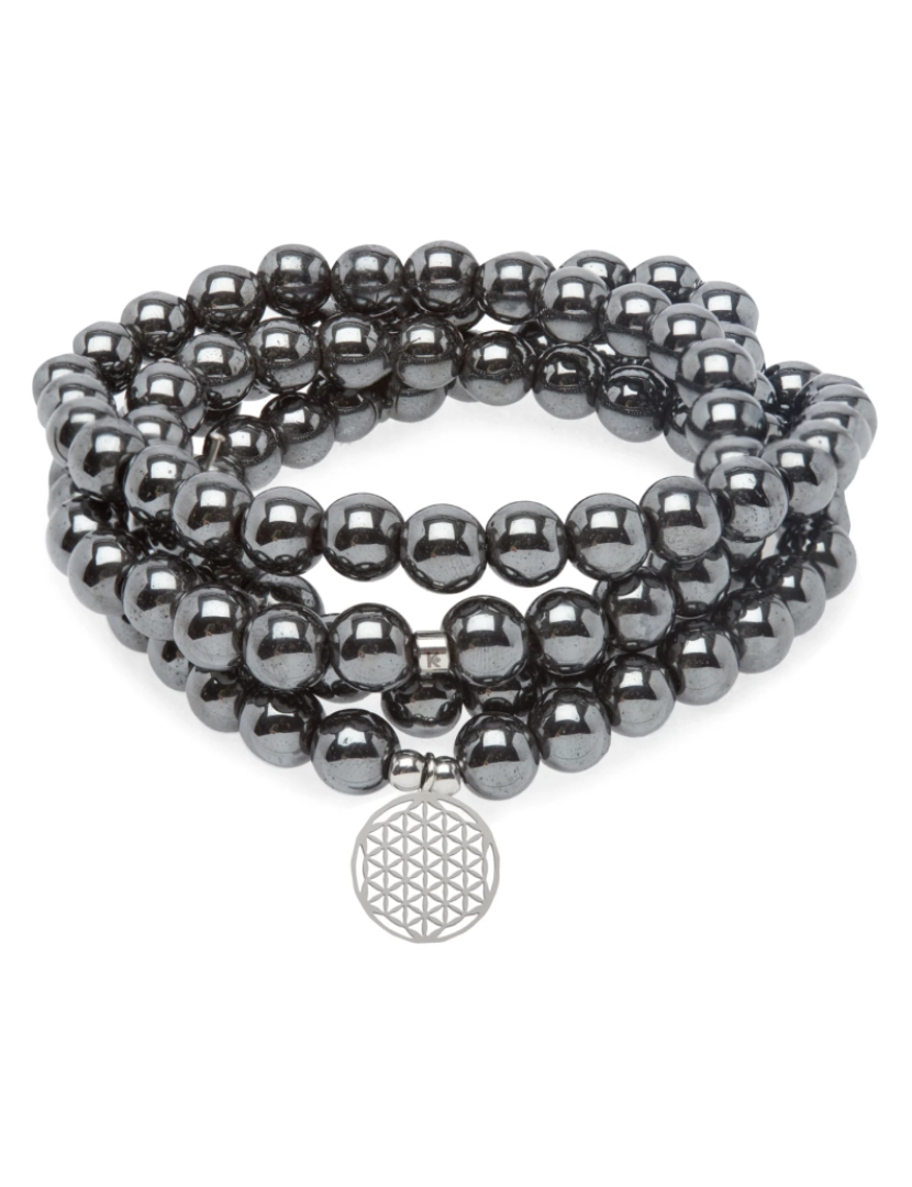 Karma Yoga Shop - Hematite Magnetismo Pulseira de Mala