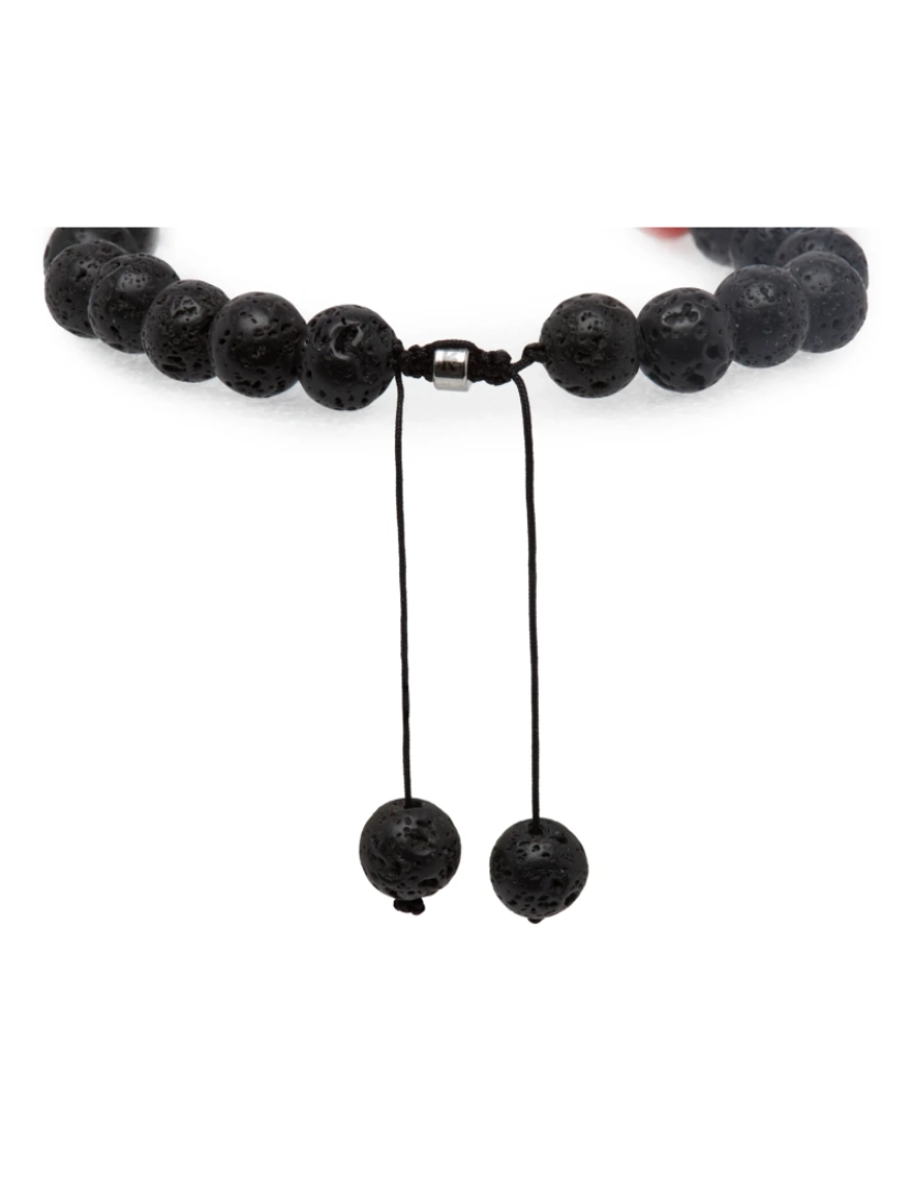 imagem de 7 Chakras Lava Stone Healing Pulseira - Ajustável3