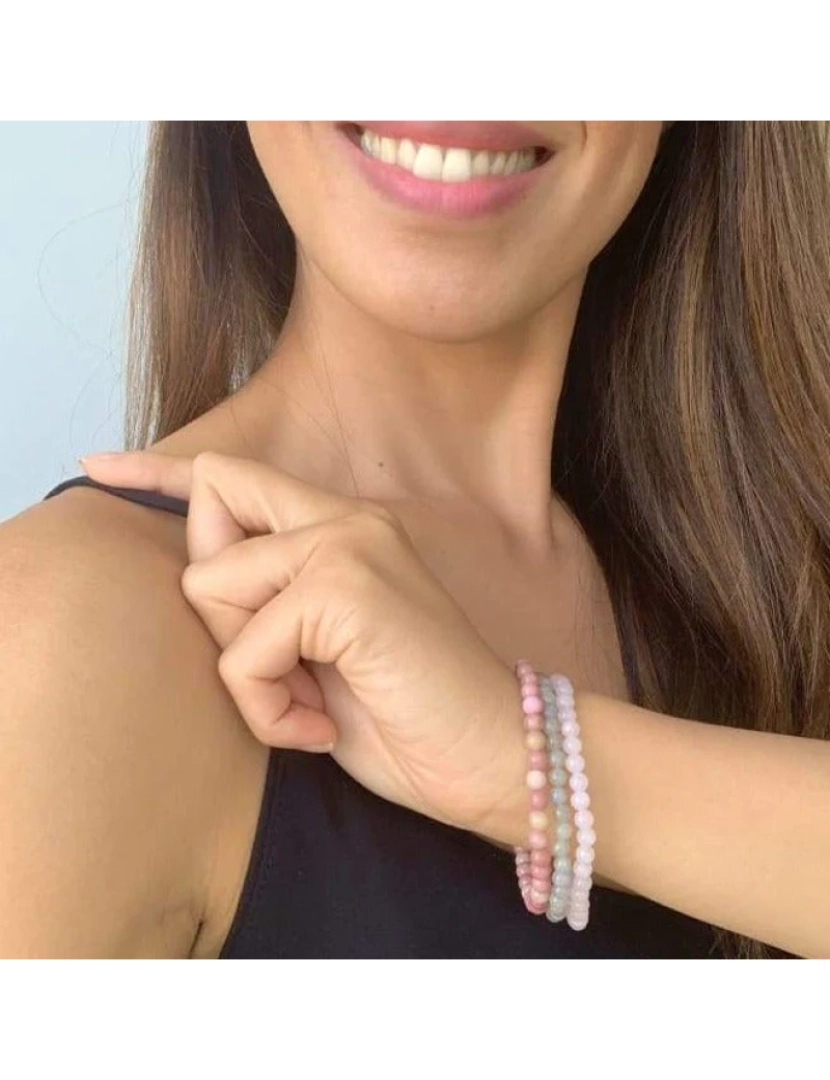 Karma Yoga Shop - Conjunto de 3 Mini Pulseiras Amor