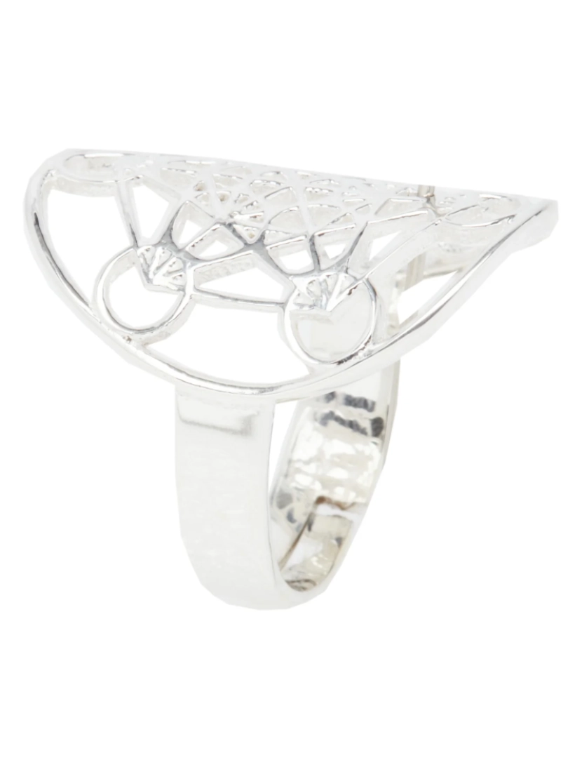 imagem de Metatron Cube Ring "Power and Consciousness" Ouro ou prata chapeado 9256