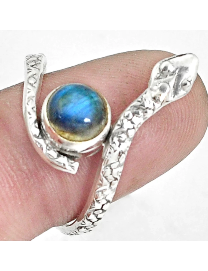 imagem de Anel em Labradorite e Prata 9251