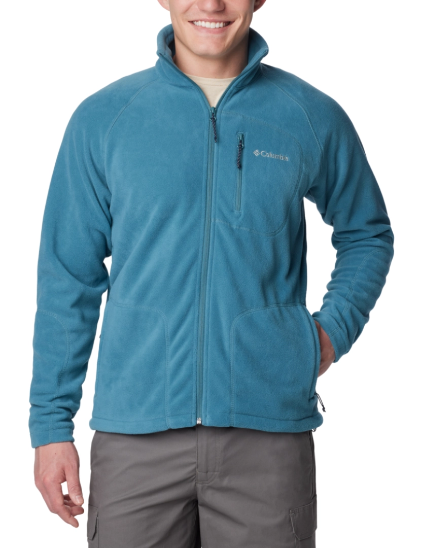 Columbia - Fast Trek Ii Full Zip Fleece, Blue Fleece