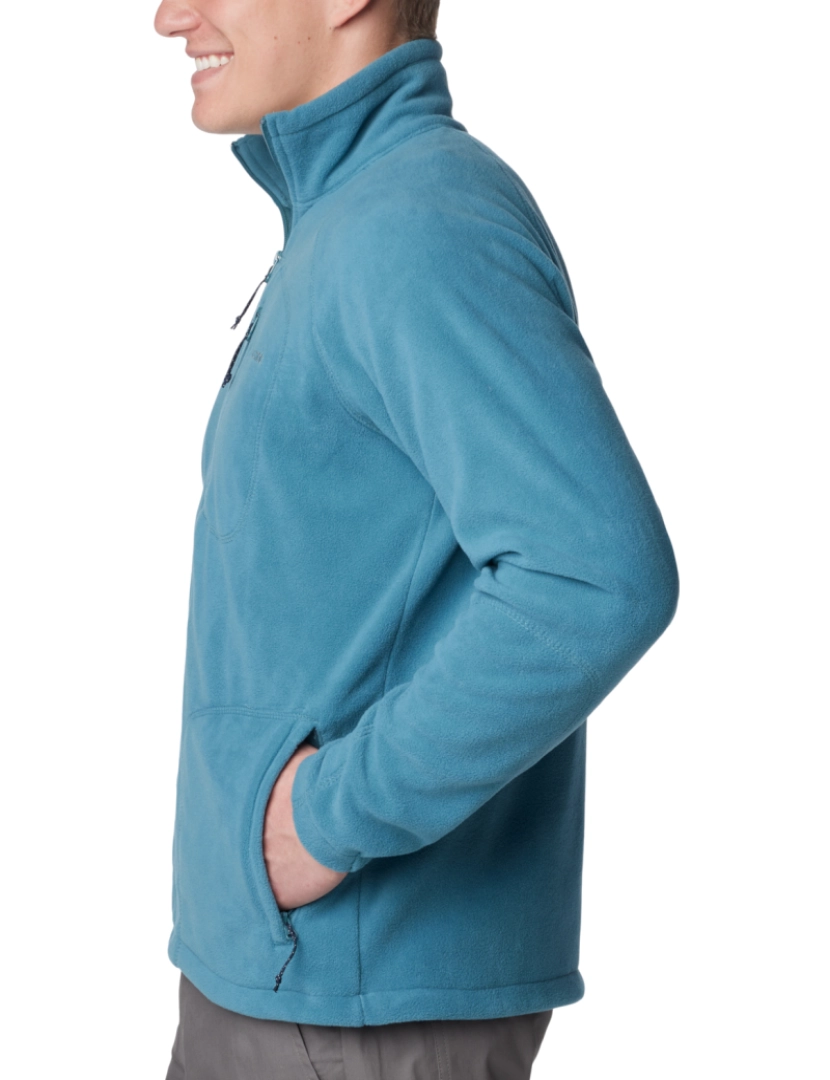 imagem de Fast Trek Ii Full Zip Fleece, Blue Fleece3