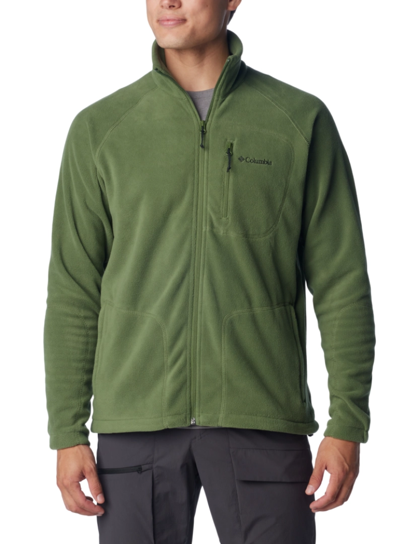 imagem de Fast Trek Ii Full Zip Fleece, Green Fleece1