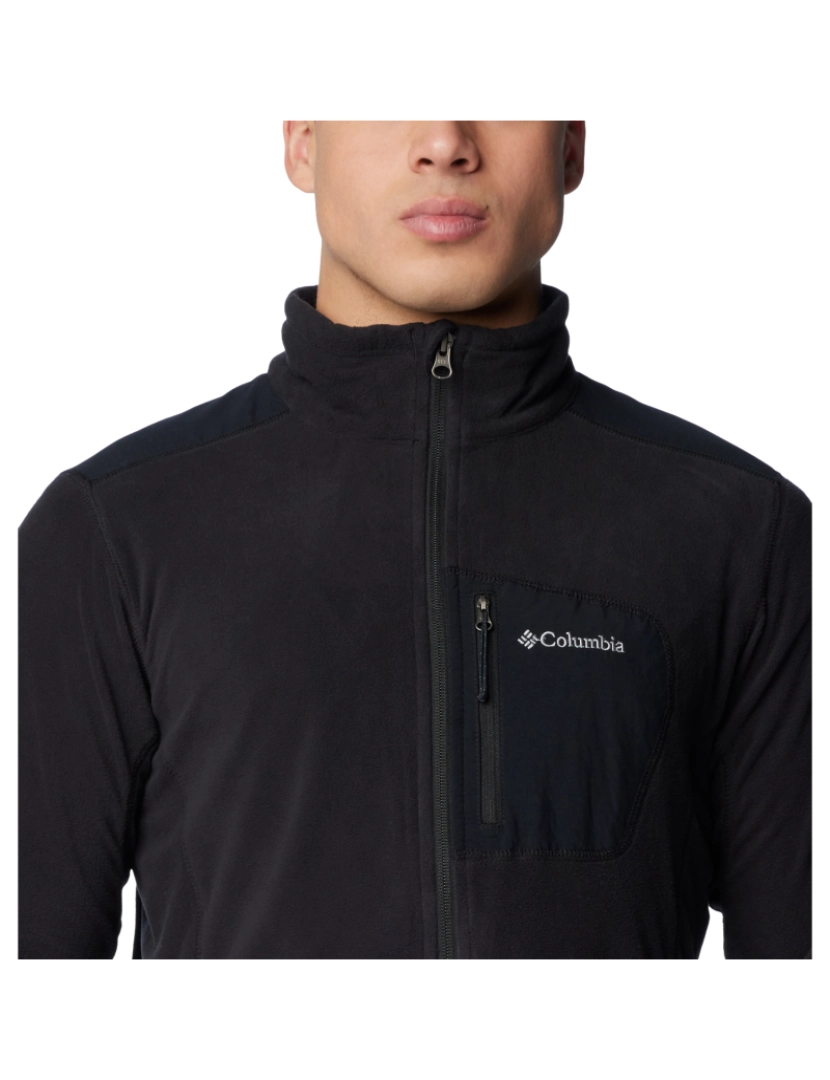 imagem de Klamath Range Full Zip Fleece, Black Fleece4