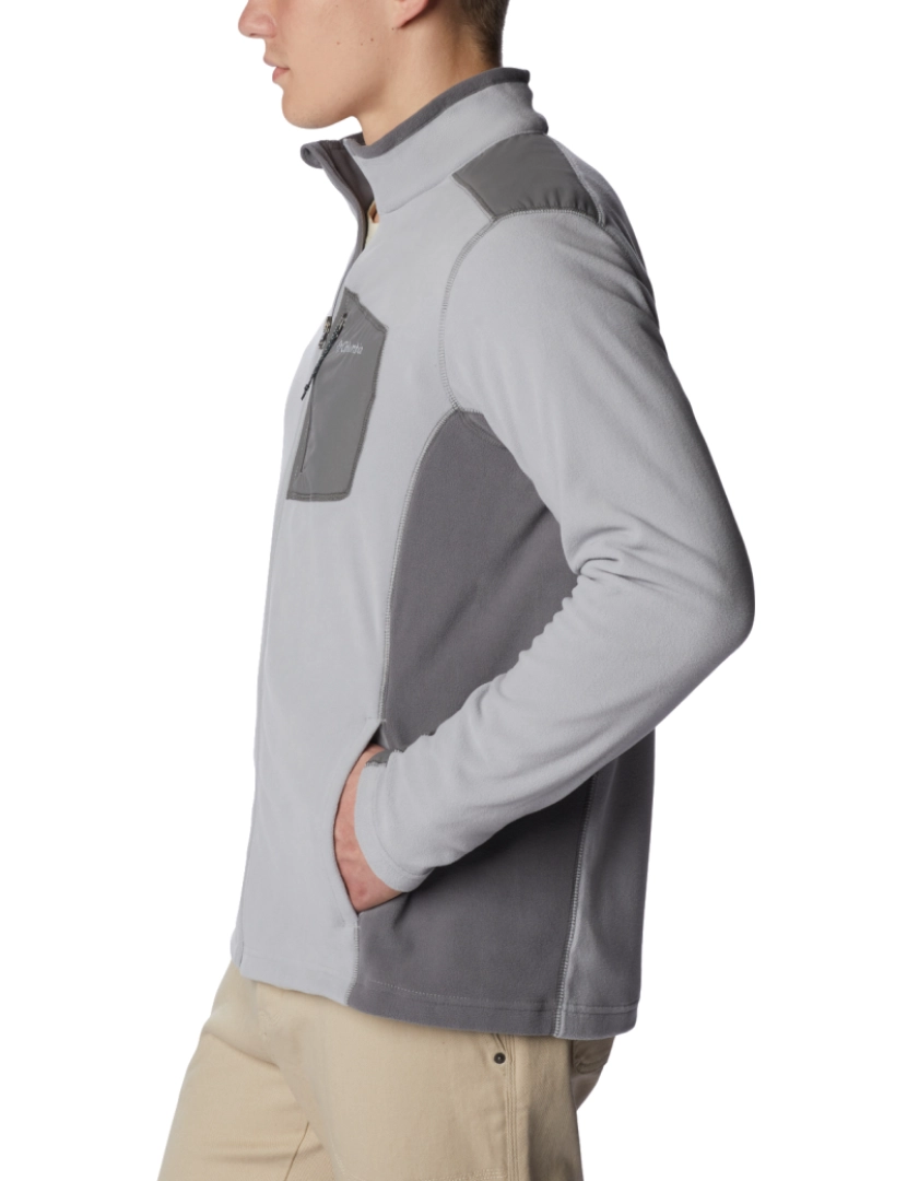 imagem de Klamath Range Full Zip Fleece, cinza velo4