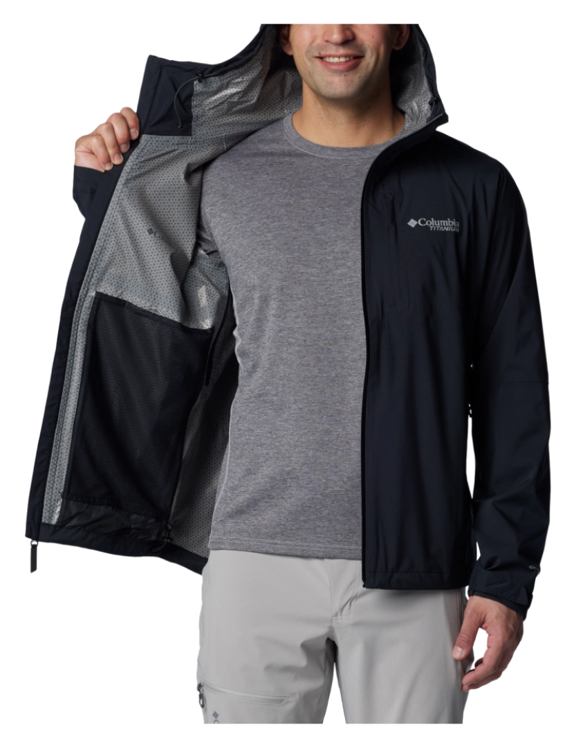 imagem de Omni-Tech Ampli-Dry Ii Shell Jacket, Black Jacket3