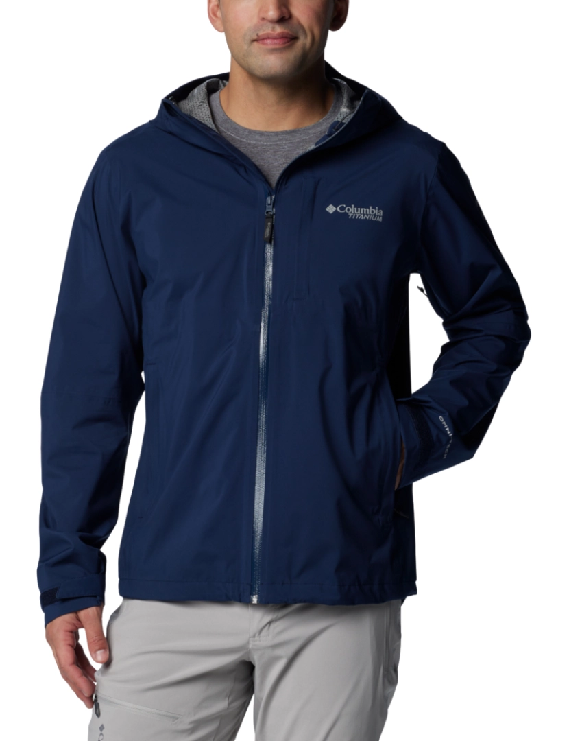 Columbia - Omni-Tech Ampli-Dry Ii Shell Jacket, jaqueta da Marinha