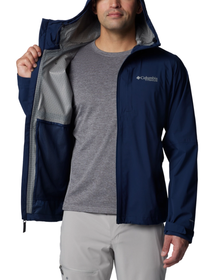 imagem de Omni-Tech Ampli-Dry Ii Shell Jacket, jaqueta da Marinha2