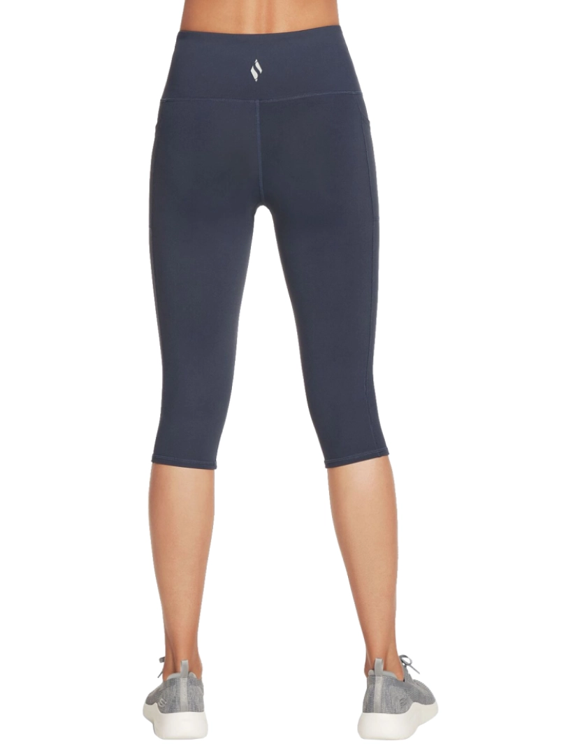 imagem de Caminhe alto cintura Capri Leggins, Leggings da Marinha2