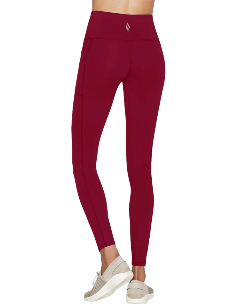 imagem de Caminhe alto cintura Legging, Red Leggings3