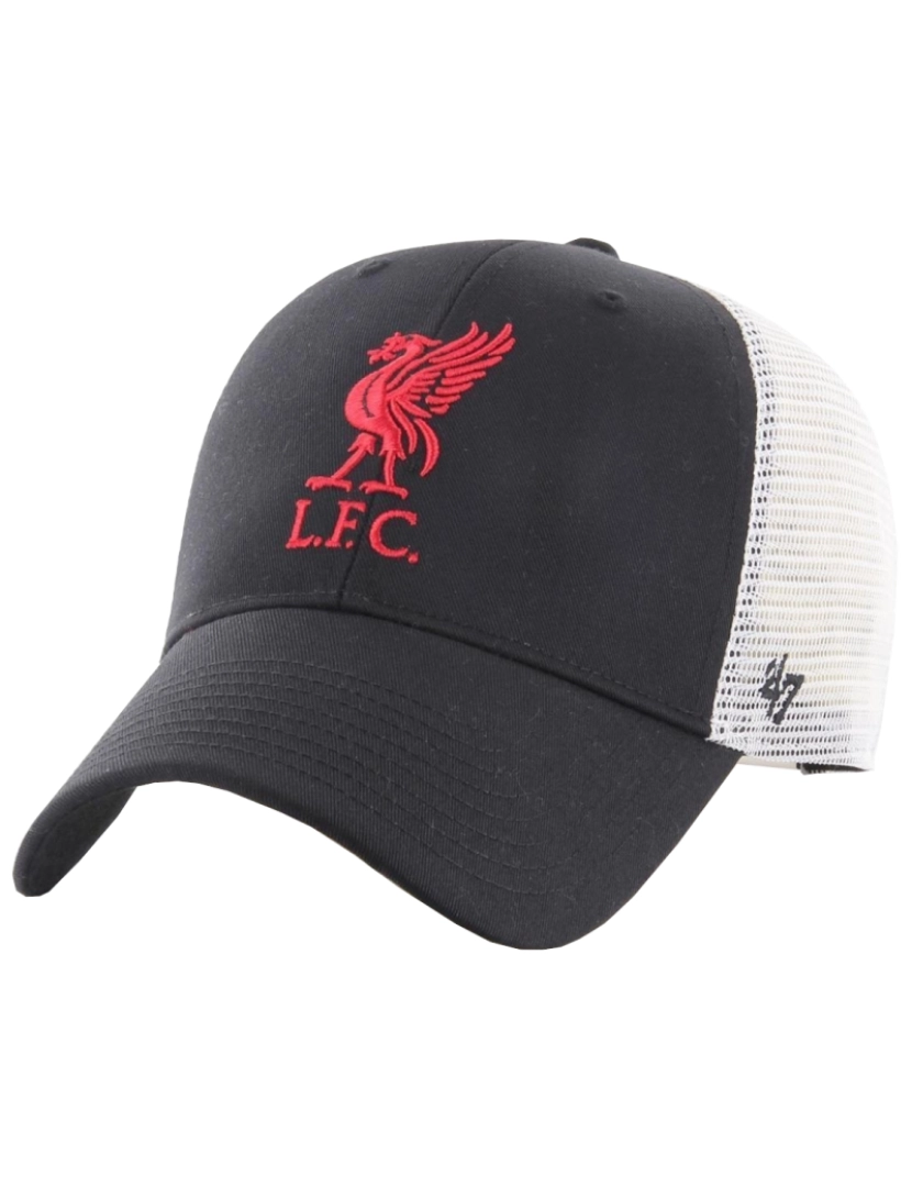 47 Brand - Liverpool Fc Branson Cap, Black Cap