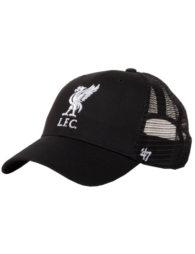 47 Brand - Liverpool Fc Branson Cap, Black Cap